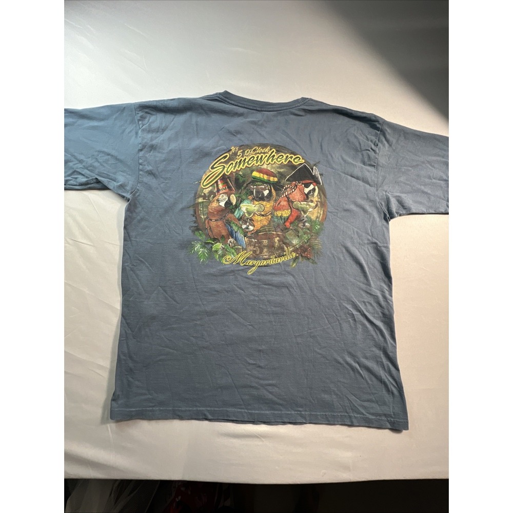 Jimmy Buffets Margaritaville Jamaica Shirt XXL Its 5 O' Clock Somewhere - Picture 6 of 7
